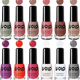 Volo Boss of Gloss Nail Polishes Set of 12 Pcs Infinite Collection(Nude, Pink, Nude, Candy, Nude, Nude, Plum, Coral, Pink, White, Top Coat, Grey) 60 ML-94