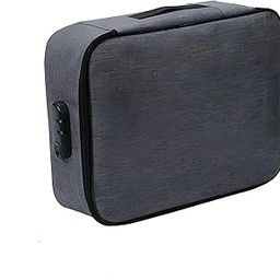 GTC Waterproof Passport & Document Holder Travel Organizer Bag with Lock File Bag TSA-Approved case (FBG-098)-image-67
