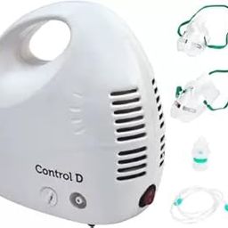 Control D Pro Max Respiratory Machine with Complete Mask Kit for Kids & Adults Nebulizer (White)-29