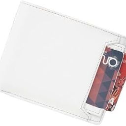 White Wallet,Four Layers Conductive Fabric Reading,Slim Mens Wallet Leather Bifold Wallets for Men As White.-picture-51