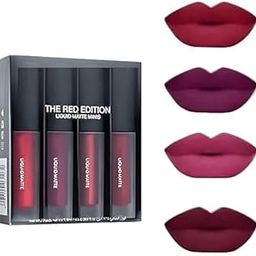 LIPSTICK FIT ME MATTE LIPSTICKS FOR WOMEN WATERPROOF TRANSFERPROOF LIP MAKEUP KIT FOR WOMENS BEAUTY NUDE LIPSTICK COMBO LIQUID LIPSTICK SET FOR WOMEN-image-7