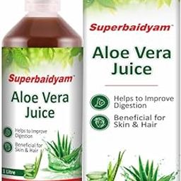 Superbaidyam Aloe Vera Juice 1000ml | Help to improve Digestion & Rejuvenates For Glowing Skin & Healthy Hair-30