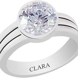 Certified Zircon 9.3cts or 10.25ratti Stunning Silver Ring for Men and Women-36