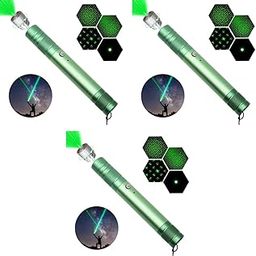 Climberty® USB Rechargeable Green Laser Light 1000m High Power Beam for Presentation Stargazing Hiking Portable Pointer for Teachers Outdoors Pets 3 PCS-image-64