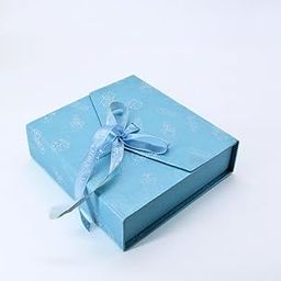 RanGit Bhumi® Gift Box - 1pc Decorative Gift Packing Boxes with "It's A Boy" Ribbon for Packaging Gift Hampers, Sweets, Perfect for Baby Boy, Baby Shower Birthdays (Blue, Pack of 1)-27