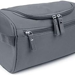 Hook's Bathroom/Travel/Toiletry/Shaving and Makeup/Cosmetic Hanging Bag Organizer Hygiene Dopp Kit with Hook for Men and Women (Assorted Color)-image-13