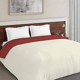 D'Decor Live Beautiful 180TC 1 Double Comforter - Beige (228 CM X 274 CM, 90IN X 108IN)-image-0