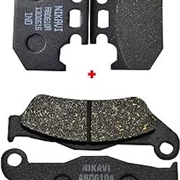 NIKAVI DP1 & DP25 Front Rear - Combo Brake Disc Pads Compatible for Yamaha R15 (Version -3) V3-12