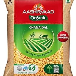 Aashirvaad Organic Chana Dal, 1 Kg, 100% Organic Chana Dal, Rich in Protein-image-97