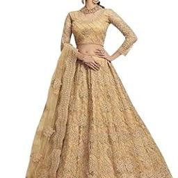 Women's Net Sequin Embroidery Lehenga Choli with Dupatta_W_CHOLI_09-image-16