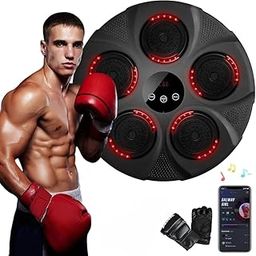 Drumstone 𝗡𝗘𝗪 𝗬𝗘𝗔𝗥𝗦 𝟏𝟓 𝐘𝐄𝐀𝐑𝐒 𝐖𝐀𝐑𝐑𝐀𝐍𝐓𝐘 Smart Bluetooth Music Boxing Machine, Wall-Mounted Punch Boxing Machine for Kids and Adults, Interactive Bluetooth Music Boxing Experience-image-84