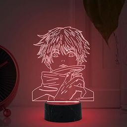 Gift Me Bazar 3D Illusion Anime JujutsuKaisen369 Led Desk Table Lamp with 7 Color Changing Light & USB Powered | Boy Girl Birthday Gift Room Decor Sleep Lamp | Gift for Anime Lover-11