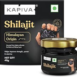 Kapiva Original Himalayan Shilajit/Shilajeet Resin 40g |Super Saver Pack| 250mg/Serving | For Energy, Endurance & Vitality | 160 Servings | 100% Ayurvedic-9