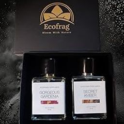 Fragrance Fantasia Gift Box : Andrew Colors Eau de Toilette, Rigid Box with 2 Fragrances - Secret Amber smells and Gorgeous Gardenia, 60ml (2 x 30ml)-34
