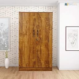 NITYAM Mount Wooden Wardrobe � Elegant 2 Door Almirah for Clothes, Wardrobe Wooden 2 Door with Mirror, Scratch & Termite Resistant-11