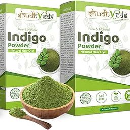 100% Pure & Natural Indigo Powder For Hair Dye (100g*2=200 Grams)-image-97