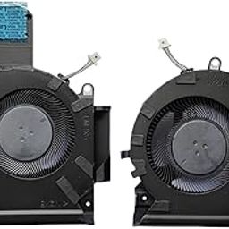 TXLIMINHONG New Compatible CPU and GPU Cooling Fan for HP OMEN 16-B 16-C TPN-Q265 TPN-Q267 M75483-001 EG75070S1-C680-S9A EG75070S1-C690-S9A M75483-001 M75485-001 DC5V 3.00W(not for fit 12 Volt latop)-image-73