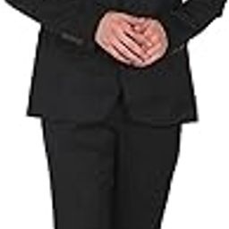 Men's Polyester Single Breasted Business Suit Pants Set-picture-33