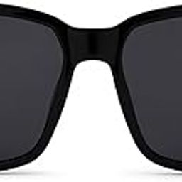 | Branded Latest and Stylish Sunglasses | Polarized and 100% UV Protected | Light Weight, Durable, Premium Looks | For Men | Black Lenses | Square Wayfarer | Medium-image-4