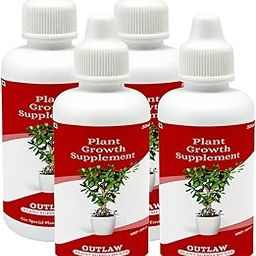 OUTLAW Liquid Plant Tonic 50ml x 4 – Universal Growth & Bloom Enhancer for All Plants – Home Garden Fertilizer-image-96