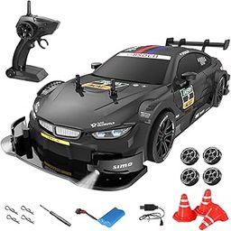 TONICTOYS Remote Control Car RC Drift Car, 1:16 Scale Electric RC Car with LED Lights 2.4GHz 4WD 40km/h RTR High Speed Racing Sport Toy Car for Adults Boys Girls Kids Gifts (Black)-image-88