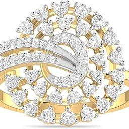The Statice 18KT Yellow Gold and Solitaire Ring for Women-image-1