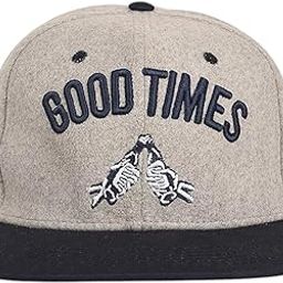 Cap For Men Women Unisex Topi Head Branded Good Time Boy's Girl's Hip Hop Caps Adjustable Strap Summer Sports Gym Dance Cotton Free Size Woolen Fashion Baseball Snapback Winter Fleece (Light Grey)-48