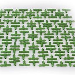 The Blue Gardeners Drip Irrigation Accessories Plant Watering Tee Connector for Feederline Pipe 4 mm Joiner, Set of 100-18