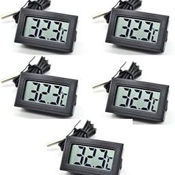 SP Electron Mini LCD TPM-14 Digital thermometer sensor with wire for Room fridges temperaure Portable Pocket LCD Temperature Meter (5)-5