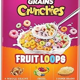 Manna Go Grains Crunchies Fruit Loops. Multigrain Breakfast Cereal for Kids. No Maida, Made with 9 Grains. Fortified Cereal with 50% RDA of 23 Essential Vitamins and Minerals in every bowl. 250g-image-32