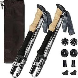 THE WHITE SHOP Collapsible Hiking & Trekking Poles - Balance Support for Seniors, Women, and Men 12pcs-image-7