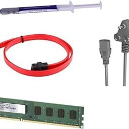 8GB DDR3 Desktop RAM 1600MHz Support GEONIX GX-H61 Mother Boards (3 Years Warranty)(Double Side 8 * 2 = 16 IC) & SATA Cable and Desktop Power Cable and CPU Cooling Paste-18
