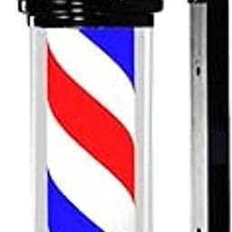 23.6" Barber Pole Light Classic Signs Salon Sign for Indoor Barbershop Salon red Blue White | Salon & Spa Supplies | Salon & Spa Equipment-image-46