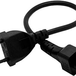 CALANDIS™ EU 2 Pin Male to IEC 320 C5 Female Power Adapter Cord for Notebook Laptop | Power Cables & Connectors | Computer Cables & Connectors-4
