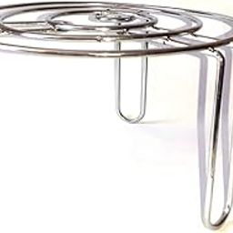 Steel High Baking Rack Cake Drying Stand for Pastry Bread Cookies Cooling Grid Tray (Silver)-23