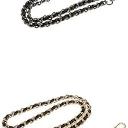 CLUB BOLLYWOOD LICHTS®2x Metal Leather Shoulder Cross Body Bag Chain Strap Replacement|Clothing, Shoes & Accessories | Womens Handbags & Bags | Handbag Accessories|2 Pieces Chain-image-60