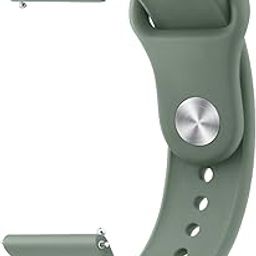 Tobfit 22mm Watch Band Strap with Rust Free Button Compatible with Noise ColorFit Ultra/Ultra 2, Vision, Caliber, Pro 3 (Watch Not Included), Soft Smartwatch Straps for Men & Women-8