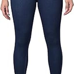 Womens Slim Fit Denim Lycra Stretchable Jeggings Mid Rise, Ankle Length with Elasticated Waistband-image-42