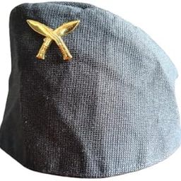 Black/Bhaad-gaaule Topi with Khukri Batch | Nepali Topi | Men's Nepali Traditional Cap with Khukuri-image-93