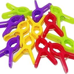 Rainbow Drywell 2 Dozen Clips Heavy Duty Anti Rust Cloth Peg/Clothes Clip/Quilt Drying Pins/Pegs for Hanger/Rods/Ropes/Towel Dryer Clothes (24 Cloth Clip for Cloth Drying Stand)-image-5