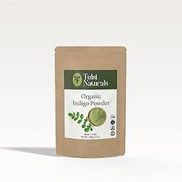 100% Natural Indigo Powder for Hair – Organic, Chemical-Free Hair Color – Herbal Black Hair Dye – Pure Indigofera Tinctoria – Plant-Based Powder (Green, 200g)-image-34