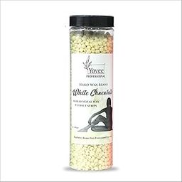 Yovee Professional's White Chocolate Stripless Hard Wax Beans Hair Removal Stripless Waxing for Face, Eyebrow, Back, Chest, Bikini Areas At Home Easy To Apply-image-79
