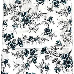 generic Khushboo Women's Multicolor Printed Crepe Unstitched Fabric (5 Meters) for Kurti, Gown, Skirts, Shirts, and Palazzo Dressmaking-picture-28