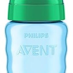 Philips Avent Silicone Classic Spout Cup Without Handle Green/Blue | 260ml-image-32