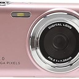 Digital Camera, 4K HD 58MP 16X Zoom Timed Photography Video Cameras, with 2.88 Inch Screen, Fixed Focal Macro, Strap, for Various Scenes (Rose)-image-26