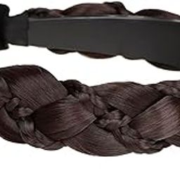 1pcs dark Brown Hairband Hair Accessories Plastic Hairband Headband for Girls and Woman-image-49