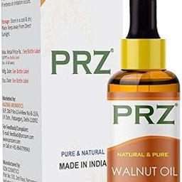 PRZ Walnut Cold Pressed Carrier Oil - Pure Natural & Therapeutic Grade Oil for Aromatherapy Body Massage, Skin Care & Hair Care, 15 ml-image-30