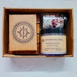 BLOSSOM -YOU Vanilla & coffee Spa gift Set for Women_great gift hamper for birthday, anniversary, festivals, party return gift.-image-7