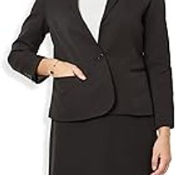 Women’s Single Breasted Blazer Coat - Solid Pattern, Polyester Fabric, Snap Closure, Winter Casual Office Jacket, Long Wear, Stylish Cream & Black, Made in India-picture-12