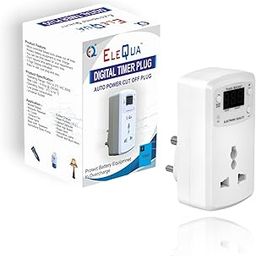 ELEQUA Automatic Cut Off Timer Socket Plug for Exhaust Fan-16